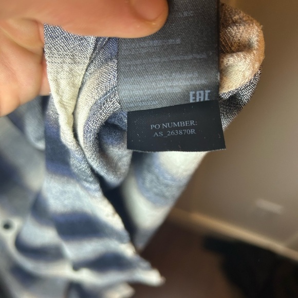 All Saints flannel short sleeve button up - Picture 7 of 8